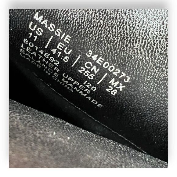 Calvin Klein Women's MASSIE Knee High Boot, CUOIO/DARK WALNUT, 11 Sexy Dress - Picture 9 of 10